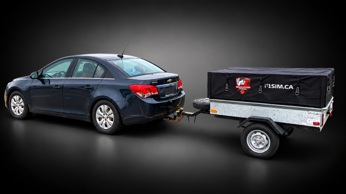 Chevrolet Cruze Et Remorque F1Sim.ca — réalisation L’Atelier 13, St-Hyacinthe
